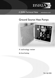 Ground source heat pumps: a technology review