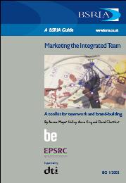Marketing the integrated team. A toolkit for teamwork and brand-building