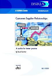 Customer-supplier relationships. A toolkit for better practice