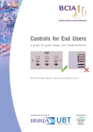Controls for end users: a guide for good design and implementation