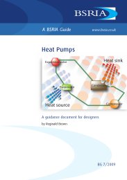 Heat pumps: a guidance document for designers