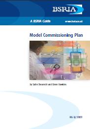 Model commissioning plan