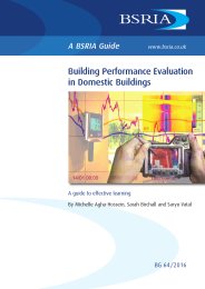 Building performance evaluation in domestic buildings: a guide to effective learning