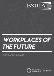 Workplaces of the future