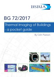 Thermal imaging of buildings - a pocket guide