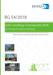 Soft landings framework 2018. Six phases for better buildings