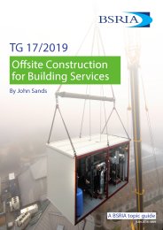 Offsite construction for building services