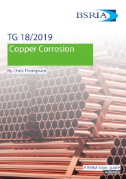 Copper corrosion