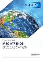 Megatrends: globalisation
