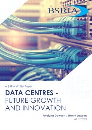 Data centres - future growth and innovation