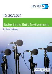 Noise in the built environment