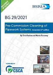Pre-commission cleaning of pipework systems. Amended 6th edition. Version A (Including August 2021 amendment)