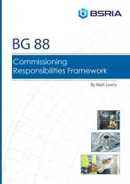 Commissioning responsibilities framework
