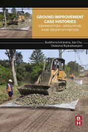 Ground improvement case histories. Compaction, grouting and geosynthetics