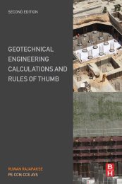 Geotechnical engineering calculations and rules of thumb