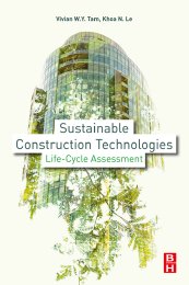 Sustainable construction technologies - life-cycle assessment