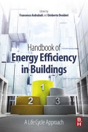 Handbook of energy efficiency in buildings - a life cycle approach