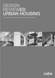 Design reviewed - urban housing