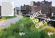 Grey to green - how we shift funding and skills to green our cities