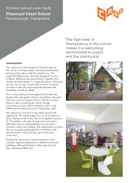 Primary school case study: Pinewood Infant School - Farnborough, Hampshire