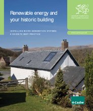 Renewable energy and your historic building - installing micro-generation systems: a guide to best practice