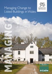 Managing change to listed buildings in Wales
