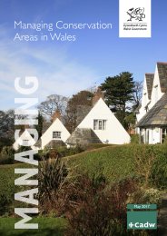 Managing conservation areas in Wales