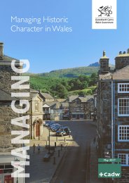 Managing historic character in Wales