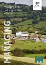 Managing listed buildings at risk in Wales