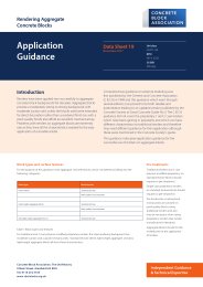 Rendering aggregate concrete blocks: application guidance