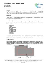 Thermal comfort
