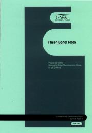 Flush bond tests - concise report