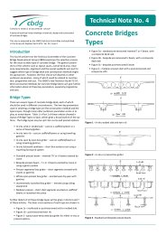 Concrete bridge types