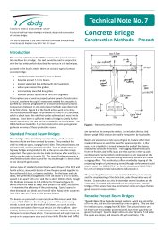 Concrete bridge - Construction methods - Precast