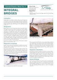 Integral bridges