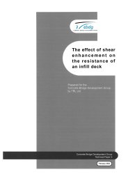 Effect of shear enhancement on the resistance of an infill deck