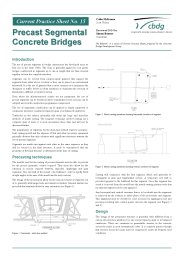 Precast segmental concrete bridges