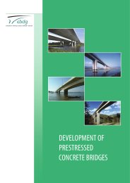 Development of prestressed concrete bridges