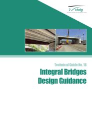 Integral bridges design guidance