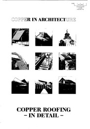 Copper in architecture - copper roofing in detail