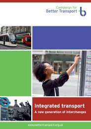 Integrated transport - a new generation of interchanges