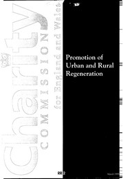 Promotion of urban and rural regeneration