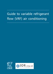 Guide to variable refrigerant flow (VRF) air conditioning