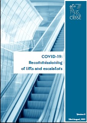 COVID-19: recommissioning of lifts and escalators. Version 3