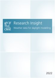 Weather data for daylight modelling