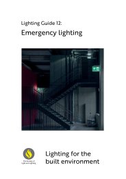 Emergency lighting