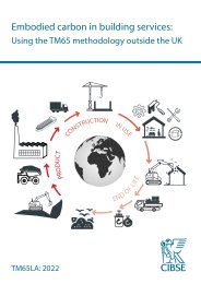 Embodied carbon in building services: Using the TM65 methodology outside the UK