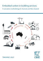 Embodied carbon in building services: A calculation methodology for Australia and New Zealand