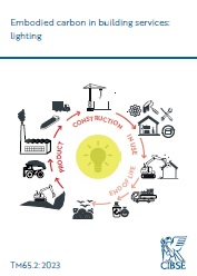 Embodied carbon in building services: lighting
