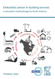 Embodied carbon in building services: a calculation methodology for North America